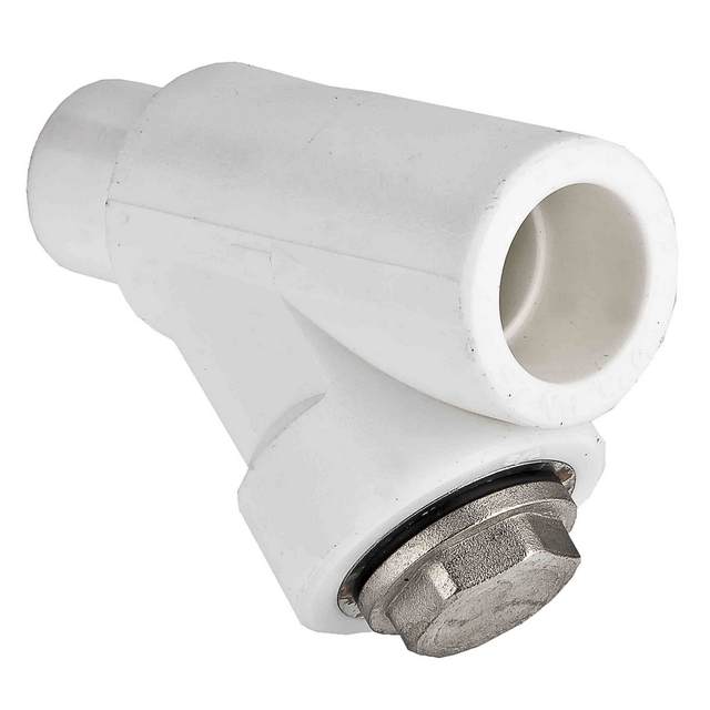Фильтр-грязевик, специально предназначенный для установки в полипропиленовый трубный контур