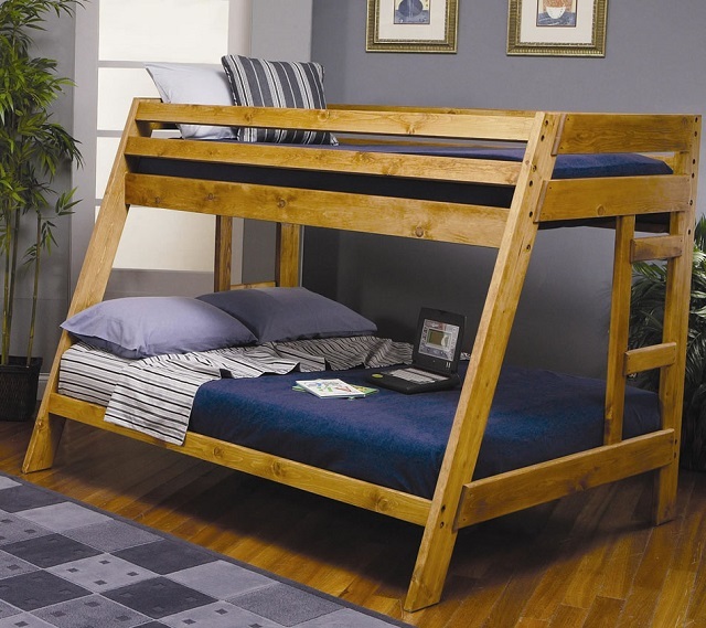 как сделать двухъярусную кровать дома