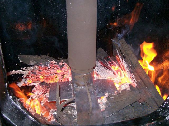 Процесс поверхностного горения 