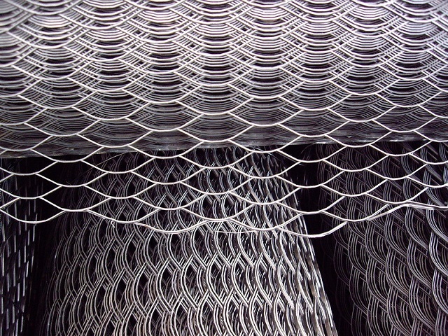Один из типов металлической штукатурной сетки