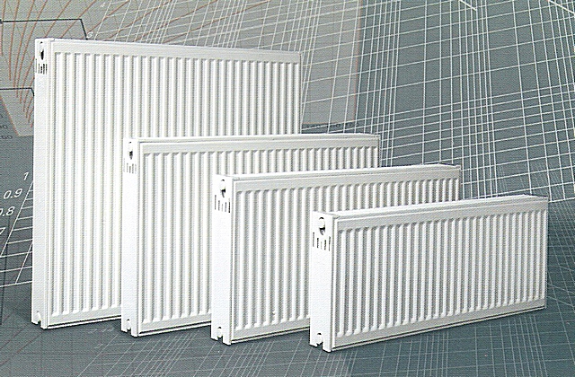 Несколько моделей панельных радиаторов 