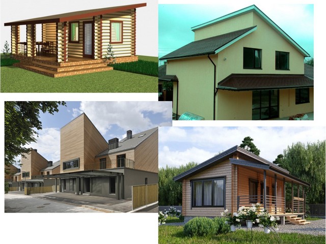 В сети можно отыскать немало проектов жилых домов, в которых основной акцент делается именно на односкатную системы крыши