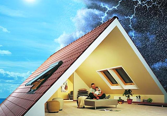 Термоизоляционная система крыши должно одинаково эффективно противостоять и зимней стуже, и летней жаре