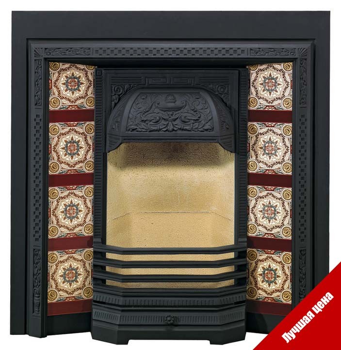 Victorian Tiled Fireplace