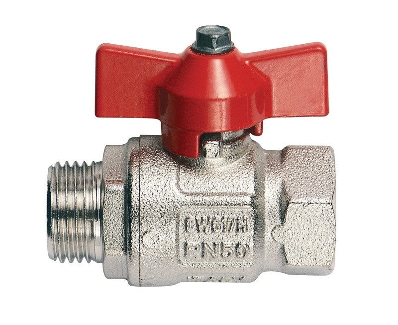 Кран шаровой муфта/резьба бабочка Itap IDEAL 1