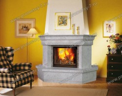 Фронтальный или угловой камин Версус