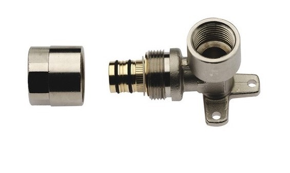 Уголок  90° с креплением 16х2,0х1/2