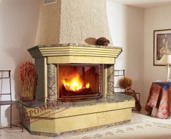 Фронтальный камин Акапулько 2