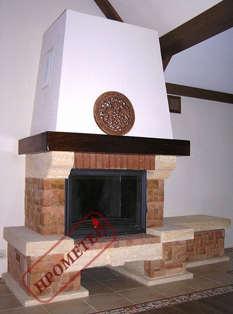 Фронтальный камин Арагон