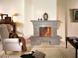 Фронтальный камин Барселона