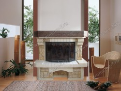 Фронтальный камин Бель Иль