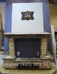 Фронтальный камин Бостон