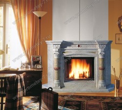 Каминный портал Прометей Великобритания фронтальный