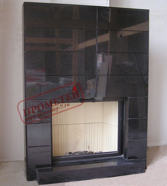 Фронтальный камин Дромонд