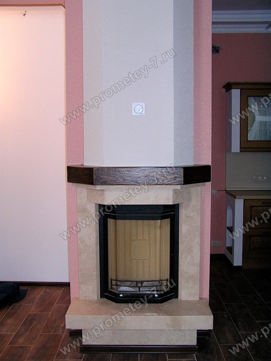 Фронтальный камин Дубровка