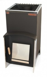 Печь для бани Вулкан Эльбрус 16 Стекло