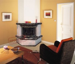 Угловой камин Болеро