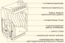 Печь отопительная Теплодар ТОП модель 140 со стальной дверцей