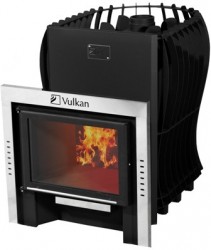 Печь для бани Вулкан Этна 20 Премиум Панорама