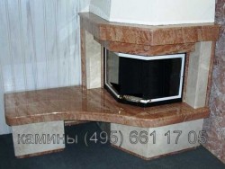 Угловой камин Гитара