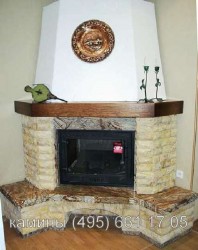 Угловой камин Ереван
