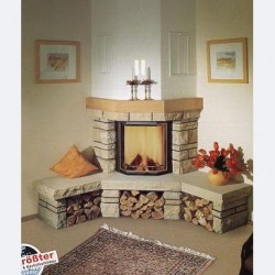Каминная облицовка из натурального камня Hark 4/9.4 B