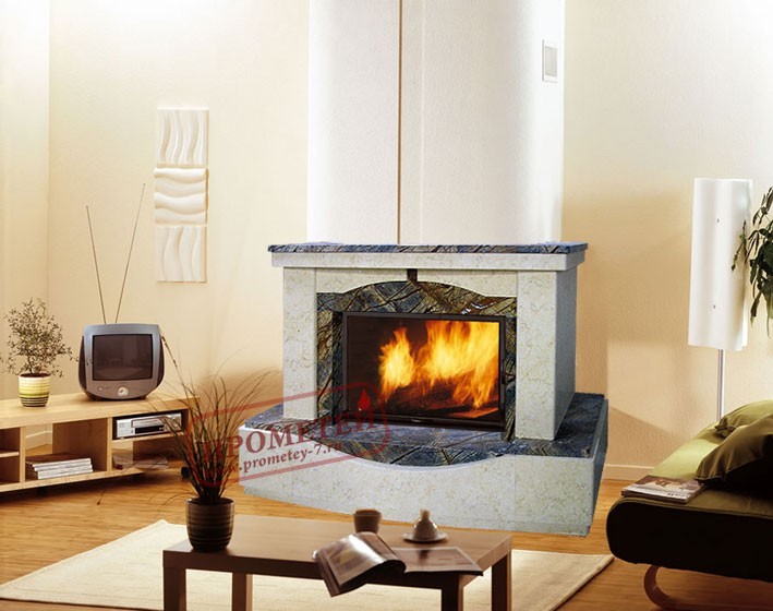 Фронтальный камин Моника