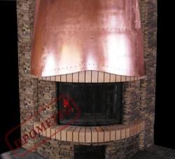 Угловой камин Ирен