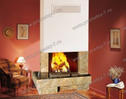 Угловой камин Кельн 2