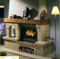 Каминная облицовка Chazelles Pontaillac-2 (рустик)