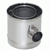 Тройник 90° коаксиальный с выходом на D60/100 CCTRH 250/350