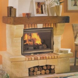 Каминная облицовка Chazelles Rochette (рустик)