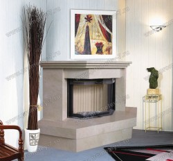 Угловой камин Марго