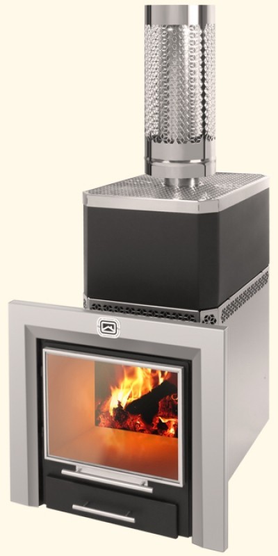 Печь для бани Теплодар РУСЬ - Панорама 27 ЛНЗП