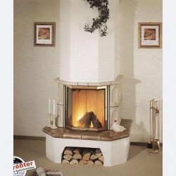 Каминная облицовка из изразцов Hark 3/24.4