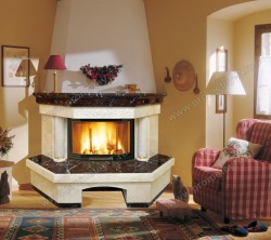 Угловой камин Соул 2