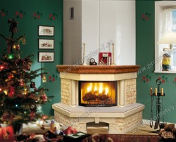 Угловой камин Соул 4