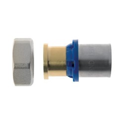 Переходник с накидной гайкой 16х2,0х1/2 профиль H,TH, U